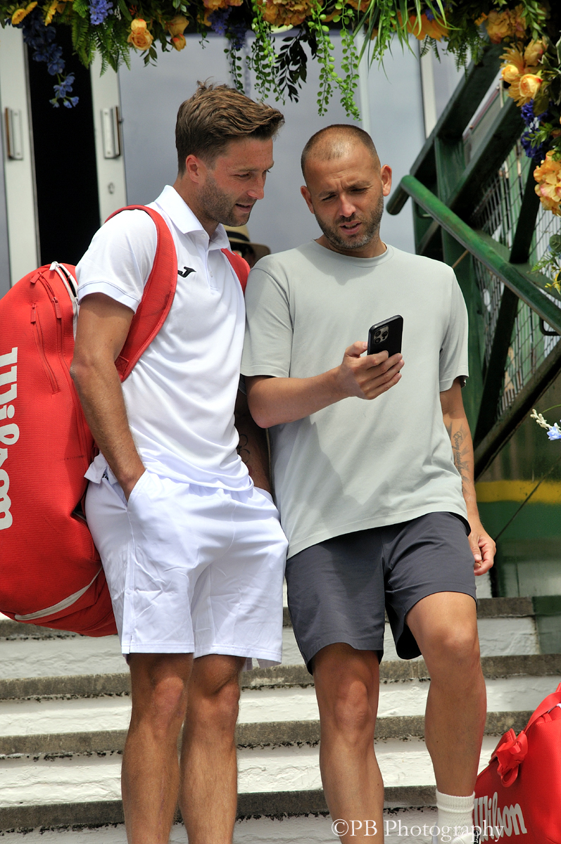Tennis - Liam Broady - Dan Evans